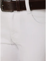 męskie slim fit białe model 22022542 - FashionStreet