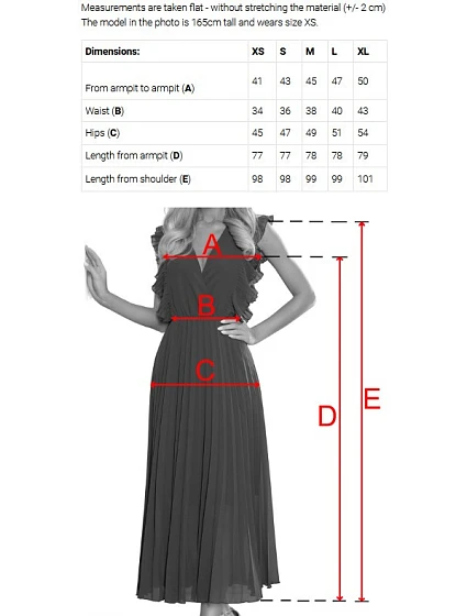 model 22102281 NINA elegantní šaty s obálkovým výstřihem, rukávy a páskem královská modř - numoco