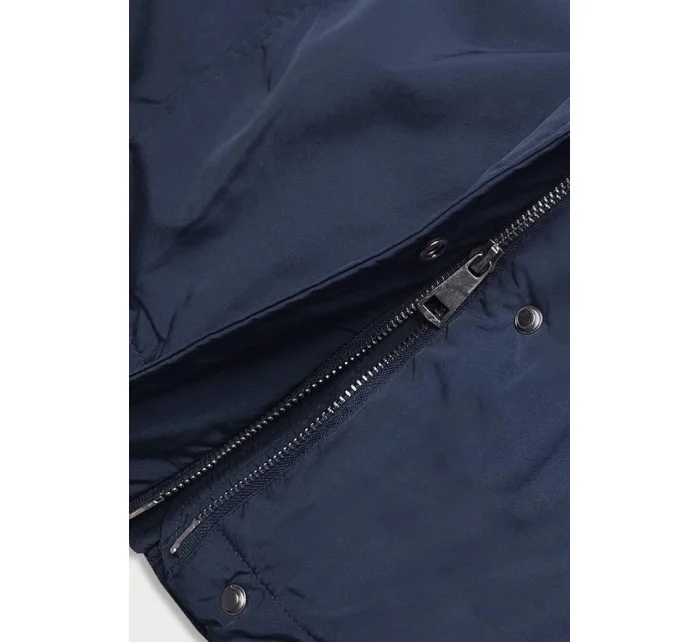 ZIMOWA KURTKA DAMSKA GRANATOWA model 21243372 - LHD