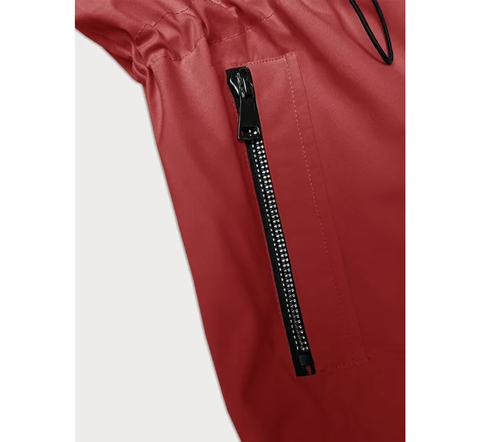 Tenká červená bunda s kapucí S'West (B8236-4) Tenká červená bunda s kapucí S'West (B8236-4)