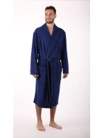 Bari pánský župan nadměrný tmavě modrá