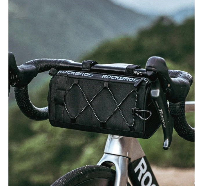 Brašna na kolo na řídítka Rockbros B114 černá