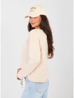 Bluza NS BL model 21914649 jasny beżowy - FPrice Bluza NS BL model 21914649 jasny beżowy - FPrice