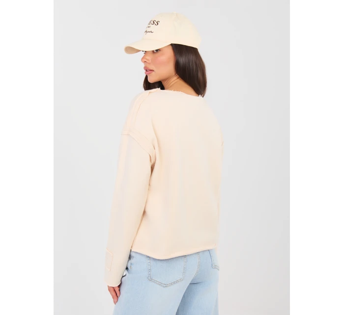 Bluza NS BL model 21914649 jasny beżowy - FPrice Bluza NS BL model 21914649 jasny beżowy - FPrice