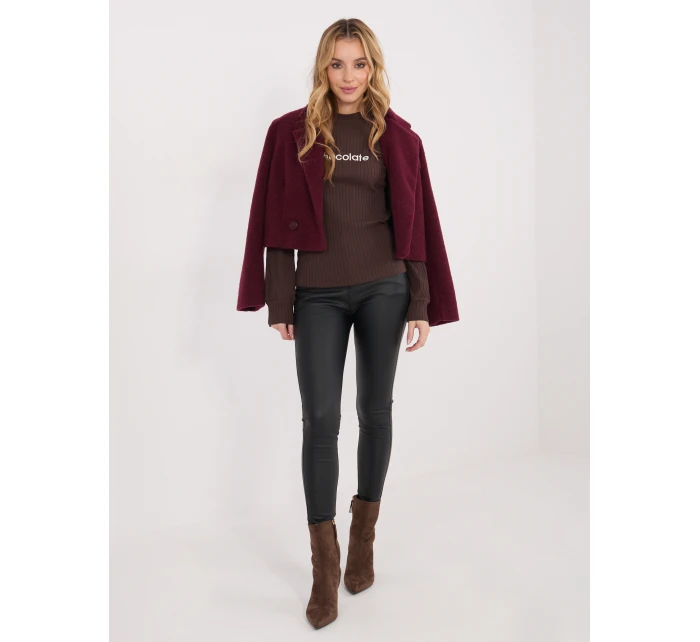 Halenka RV BZ A1051.96 tmavě hnědá Halenka RV BZ A1051.96 tmavě hnědá