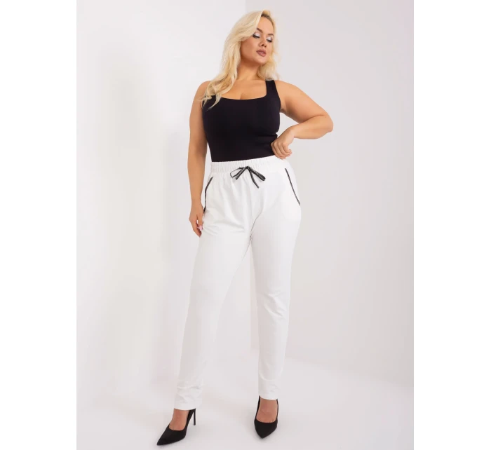 Spodnie dresowe RV DR model 19154441 ecru - FPrice Spodnie dresowe RV DR model 19154441 ecru - FPrice