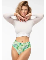 Kalhotky Exotico simple brasil maxi zelené - Julimex