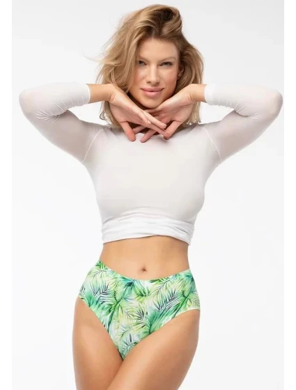 Kalhotky Exotico simple brasil maxi zelené - Julimex