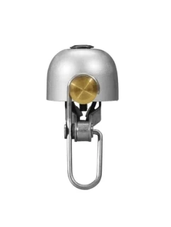 Retro zvonek na kolo Rockbros stříbrno-zlatý