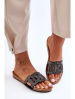 Dámské Křupky Zdobené Čepicemi Černé Evelins Dámské Křupky Zdobené Čepicemi Černé Evelins