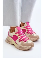 Dámská módní šněrovací sportovní obuv model 21652286 - Boto Dámská módní šněrovací sportovní obuv model 21652286 - Boto