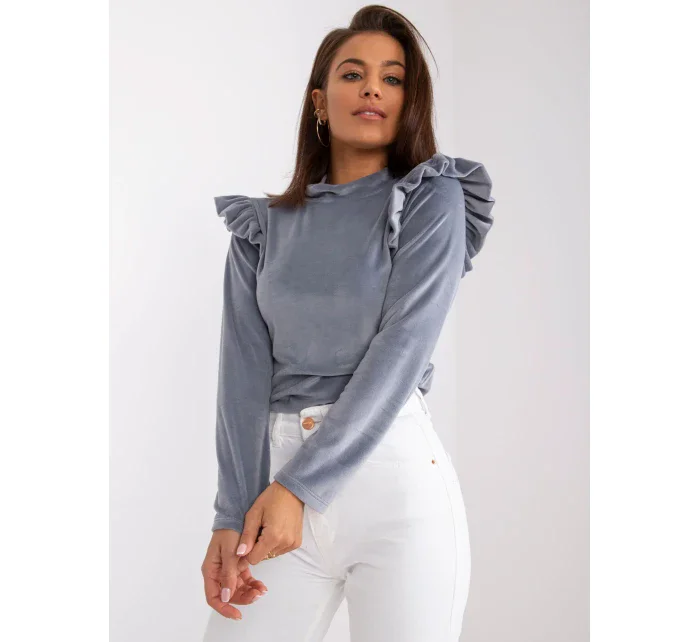 Halenka DHJ BZ 6533B.85 šedá