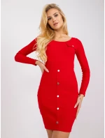 Šaty RV SK 7437.67 červená Šaty RV SK 7437.67 červená