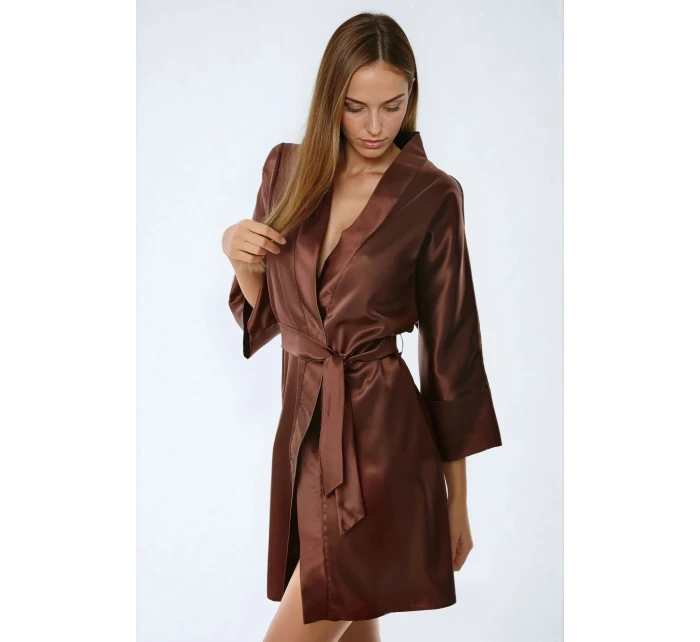 Dámský župan Panama Hnědá - Kalimo Dámský župan Panama Hnědá - Kalimo