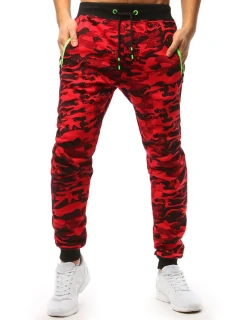 Pánské červené tepláky model 21964104 - Dstreet