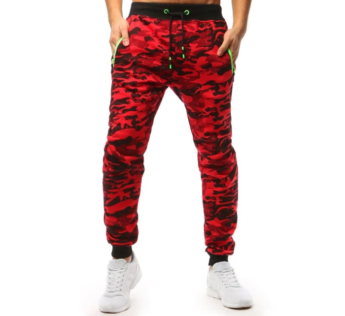 Pánské červené tepláky model 21964104 - Dstreet