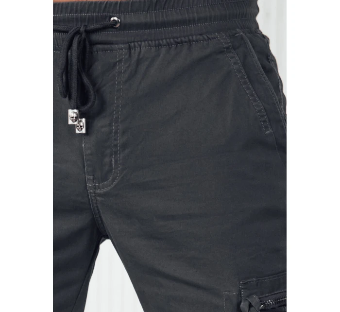 Pánské bojové kalhoty šedé model 21973211 - Dstreet