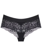 Dámské kalhotky Body Make-Up Illusion Lace Shorty - BLACK - černé 0004  - TRIUMPH