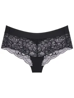 Dámské kalhotky Body Make-Up Illusion Lace Shorty - BLACK - černé 0004  - TRIUMPH