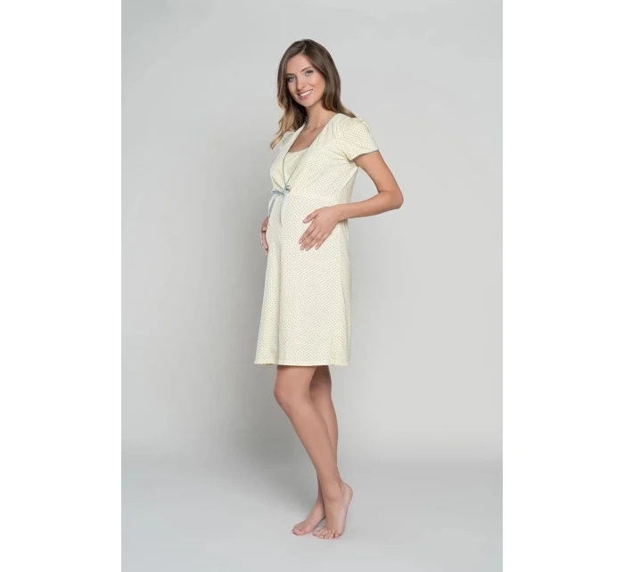 Noční košile Felicita yellow - ITALIAN FASHION