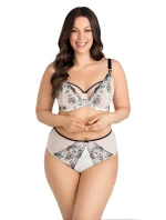 Dámské kalhotky model 20126289 Black & white - Gorsenia Dámské kalhotky model 20126289 Black & white - Gorsenia