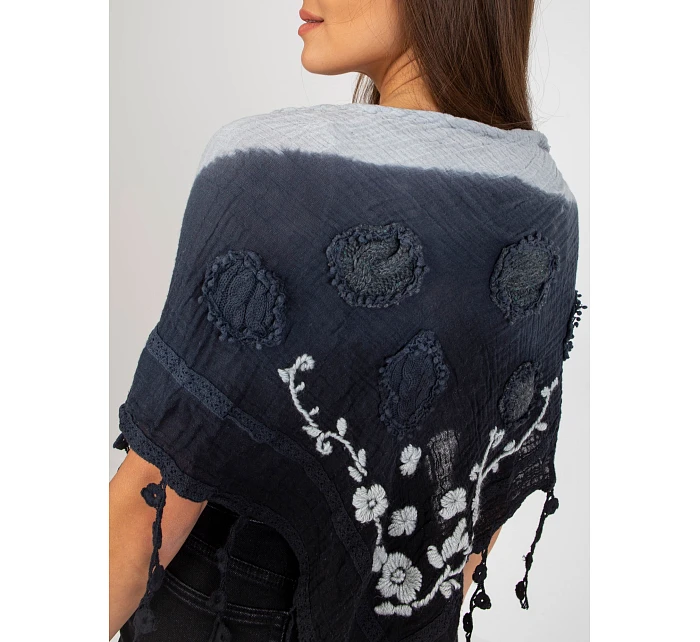 Závoj AT CH 0492.82 tmavě modrý