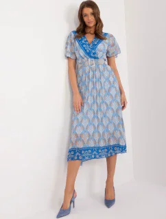 Sukienka DHJ SK  niebieski model 20095095 - FPrice