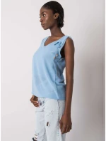 Dámský top DHJ TP model 17355622 světle modrá - FPrice