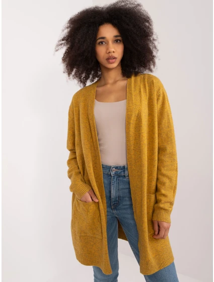 Sweter PM SW model 21302236 ciemny żółty - FPrice