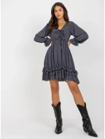 Šaty TW SK BI 0761 1.73P grafitové Šaty TW SK BI 0761 1.73P grafitové