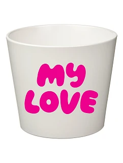 MY LOVE - velký květináč 