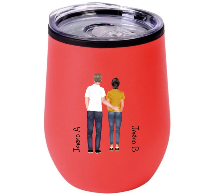 Personalizovaný termohrnek "bowl" s párem 