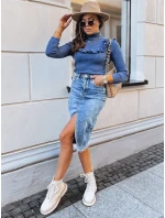 Dámský svetr NOAH modrý FashionStreet MY1403 Dámský svetr NOAH modrý FashionStreet MY1403