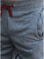 Pánské tepláky se stahovací šňůrkou antracitové UX4449