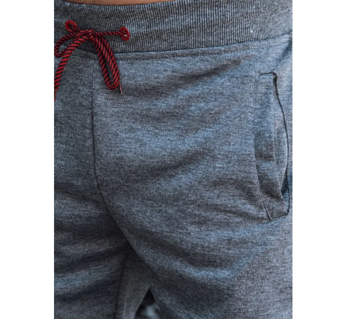 Pánské tepláky se stahovací šňůrkou antracitové UX4449