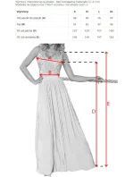 215-4 LEA dlouhé šaty bez rukávů s vyšívaným výstřihem - PASTEL ROSE