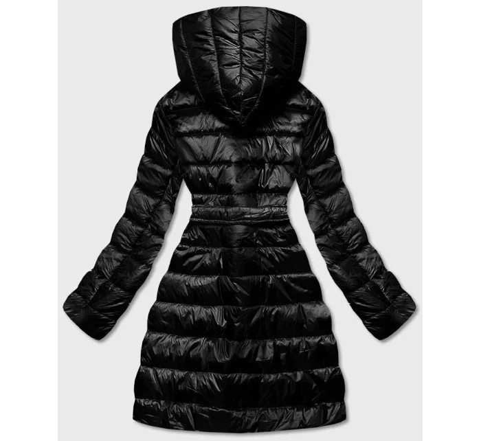 KURTKA DAMSKA ZIMOWA Z KAPTUREM CZARNA model 21242641 - Ann Gissy