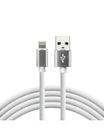Napájecí kabel everActive CBS-1IW (USB - Lightning ; 1m; barva bílá)