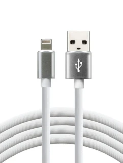 Napájecí kabel everActive CBS-1IW (USB - Lightning ; 1m; barva bílá)
