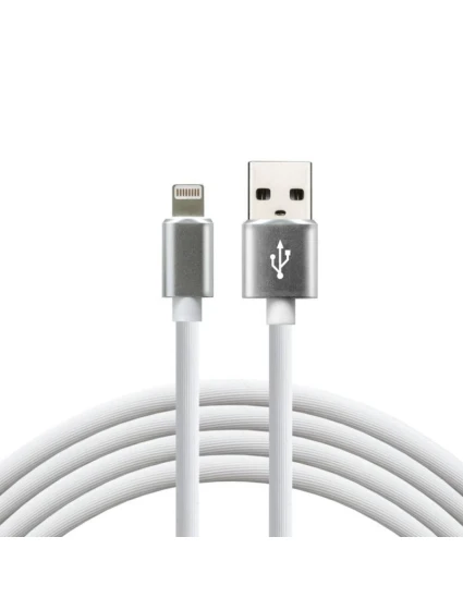 Napájecí kabel everActive CBS-1IW (USB - Lightning ; 1m; barva bílá)
