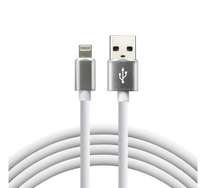 Napájecí kabel everActive CBS-1IW (USB - Lightning ; 1m; barva bílá)