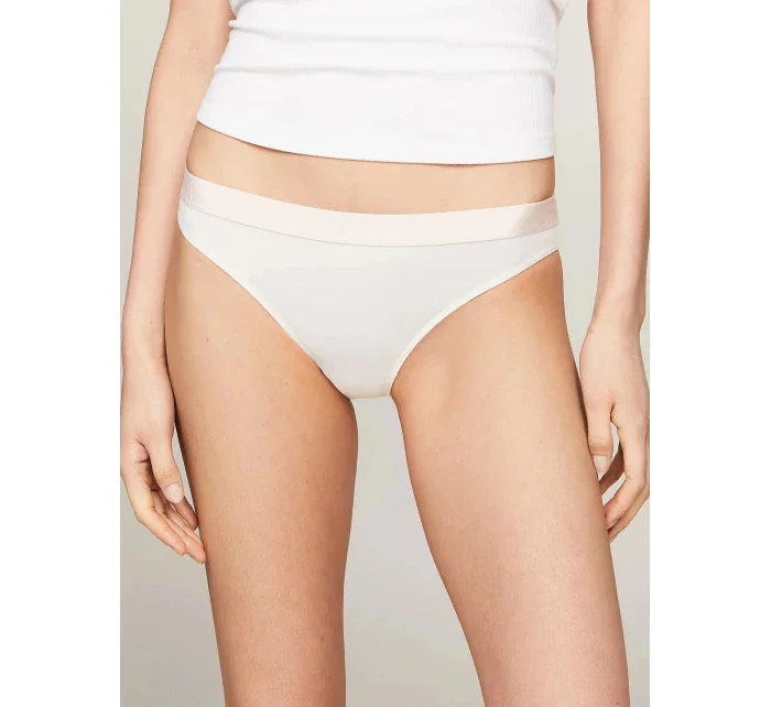 Dámské kalhotky 3Pack BIKINI UW0UW05187 0VT černé/ecru/růžové - Tommy Hilfiger