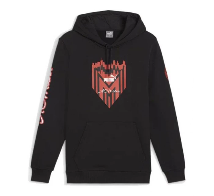 Puma AC Milan Fotbalové ikony s kapucí 774030-09 Puma AC Milan Fotbalové ikony s kapucí 774030-09