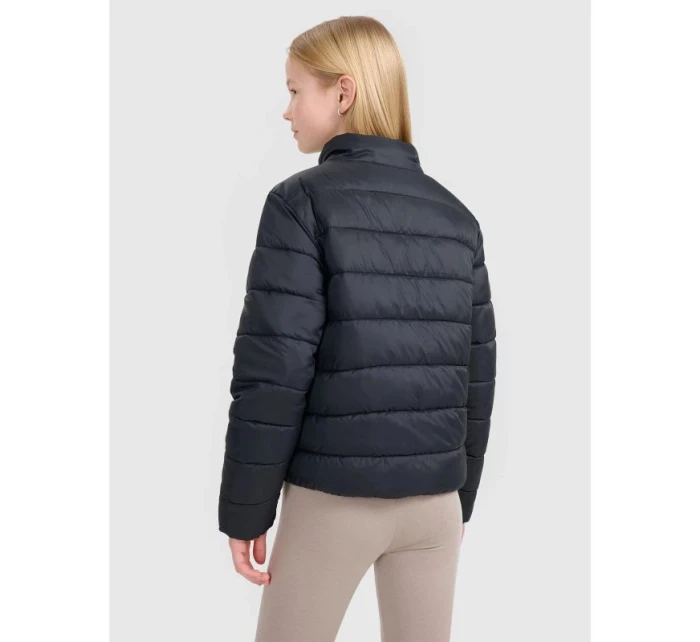 Dívčí péřová bunda se syntetickou výplní model 21435421 - 4F Dívčí péřová bunda se syntetickou výplní model 21435421 - 4F