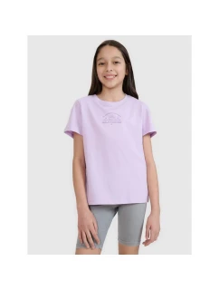 Dívčí tričko s potiskem 4F 4FJWSS25TTSHF1871-52S