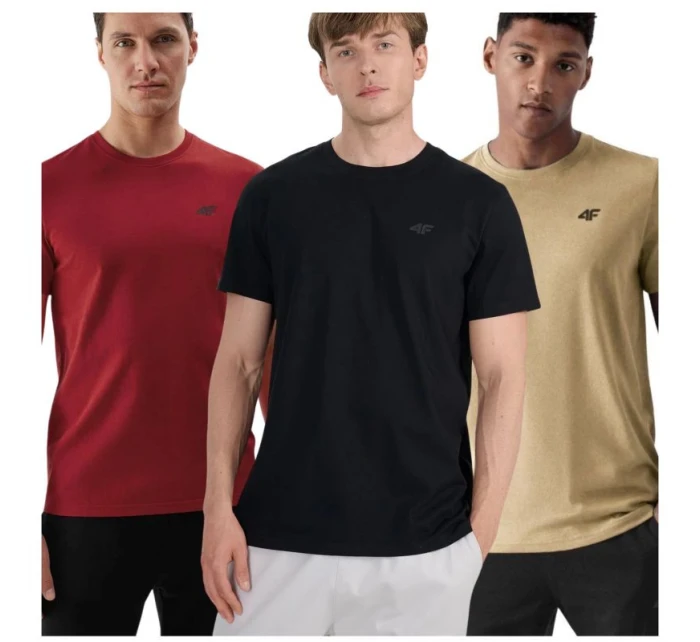 Trička 4F M 4FWSS25TTSHM3965-92S pánské Trička 4F M 4FWSS25TTSHM3965-92S pánské