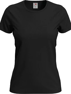 Stedman Comfort T Women Dámské tričko z těžké bavlny 05.2160 black opal