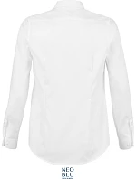 NEOBLU Blaise Women Mikro keprová halenka s dlouhým rukávem 24.3183 optic white NEOBLU Blaise Women Mikro keprová halenka s dlouhým rukávem 24.3183 optic white