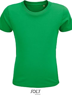 SOL'S Crusader Kids Dětské tričko z bio bavlny 25.3580 kelly green