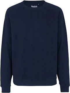 O Unisex raglánová mikina z bio bavlny navy model 22504976 - Neutral